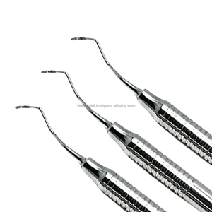 Debonairii - Juego de 6 Instrumentos Dentales Manuales para Obturaciones de Composite, Kit de Restauración de Acero Inoxidable, Agarre Ergonómico, Procedimientos, 1 Año - Product Image 2