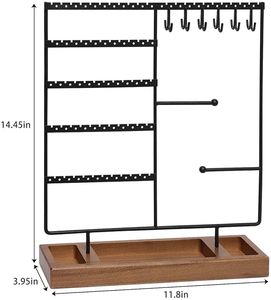 Meilleure vente cintre mural élégant en fer pour bijoux adapté à l'organisation d'accessoires de mode et à l'ajout d'un attrait décoratif - Product Image 5