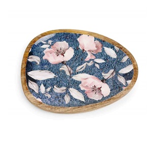Bone Inlay Square Coaster Set Manufacturer Supplier Custom <b>Wood</b> Coaster Set with 0handmade Bone and Brass Inlay Made in India - Product Image 5