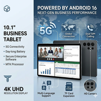 Tablet Empresarial de 10.1 Pulgadas, Android 16 Versión Global, Octa Core, 16GB RAM, 256GB ROM, 5G WiFi, Tablet de Oficina para Trabajo y Productividad