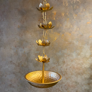 ชามดอกไม้ทองเหลือง Urli ทรงกลมแฮนด์เมด 100% คุณภาพดีที่สุดขนาดที่กําหนดเอง Urli จากผู้ผลิตในอินเดีย - Product Image 5