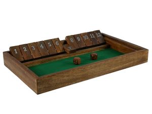 Shut the Box de luxe fait main en bois durable, vente en gros à bas prix - Product Image 2