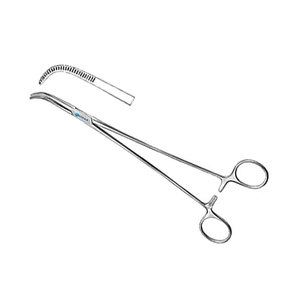 Fórceps quirúrgicos de alta calidad Fórceps hemostáticos mixtos, ángulo recto, anillos de dedo de 5-1/2 "(14,0 cm) Acero inoxidable alemán - Product Image 1