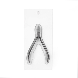 Tijeras de Arte de uñas de acero inoxidable negro de alta calidad, pinzas antideslizantes para cutículas, cortadora de pedicura, manicura, herramienta de eliminación de piel muerta - Product Image 3