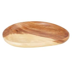 Plateau de service en bois fait à la main pour vaisselle de fête collations alimentaires personnalisées et serveur de gâteau accessoires de décoration de Table élégants - Product Image 1