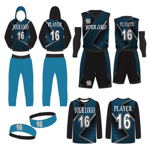 Venta caliente Transpirable Tallas grandes Uniformes de baloncesto Club Wear Team Kit Adulto Sublimación Logo Alta calidad - Product Image 3