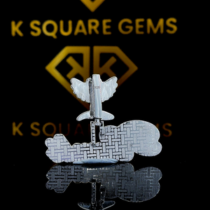 Custom Name Hip Hop Pendant, Custom Lucky Letter, Men's Hip Hop <b>Number</b> Pendant, Moissanite Pendant, Ice Out Hip Hop Jewelry - Product Image 3