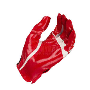 2024 nouveaux modèles de gants de Football professionnel de haute qualité en cuir lourd personnalisé Football américain gants de conception personnalisés - Product Image 6