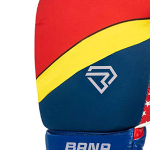 Wholesale Cheap Price Professional Boxing Gloves Custom Pu Leather Bana Fight Wear Sizes 8oz and 12oz with <b>Punching</b> Features - Product Image 4