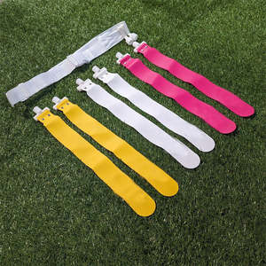 Décorations de fête colorées, ceinture de jeu pour jeunes réglable en forme de ballon de football, ceinture de formation, drapeau, uniforme pour hommes - Product Image 4