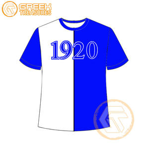 Venta al por mayor personalizada Zeta Phi Beta mujeres camiseta hermandad ropa algodón camisetas más finas mujeres fraternidad prendas - Product Image 3