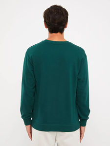 เสื้อสเวตเชิ้ตผู้ชายสกรีนลายตามสั่ง ผ้าหนา 100% ผ้าฝ้าย สำหรับฤดูหนาว - Product Image 6