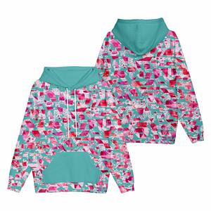 2025 Unisex Plus Size Custom Printed Pullover Winter Autumn <b>Hoodies</b> Oversized Unisex Plus Size <b>Sublimation</b> Women's Hoodie Short - Product Image 1
