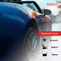 Protection de carrosserie Roadpower Durable PET PPF Venture Shield 1,5M*15M 8,5MM avec haute résistance aux chocs, idéale pour la protection de la carrosserie