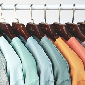 330G polaire pull décontracté enfants sweat à capuche uni vierge sans ficelle surdimensionné en gros personnalisé coton lourd vêtements pour enfants sweats à capuche - Product Image 1