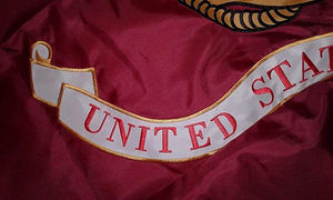 Marines Nylon bordado bandera Masonic Regalia Banner bordado nuevo personalizado bordado Mason Banners - Product Image 5