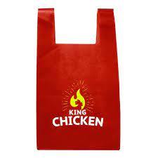 Bolsas de compras de supermercado reutilizables de alta calidad ecológicas con logotipo personalizado de fábrica, bolsas de camisetas no tejidas de PP - Product Image 3