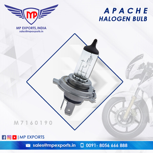 Bombilla halógena de faro delantero para motocicleta TVS Apache 2W disponible en venta a precio muy económico - Product Image 2