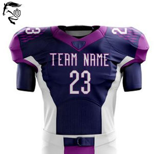 Ensembles de vêtements de sport de football américain personnalisés les plus vendus de haute qualité à manches courtes et respirants au prix de gros - Product Image 2