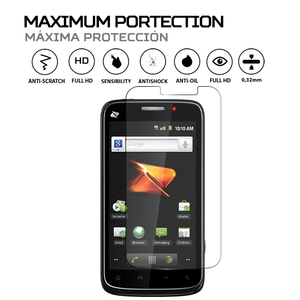 ฟิล์มกันรอยหน้าจอ ANTISHOCK สำหรับ ZTE Warp ฟิล์มป้องกันระดับพรีเมียมสำหรับอุปกรณ์ของคุณ - Product Image 1