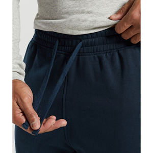 Pantalons de survêtement décontractés d'hiver pour hommes, mi-lourds, 100% coton, en laine, avec cordon de serrage, taille élastique, poches zippées, séchage rapide, respirant, écologique - Product Image 5
