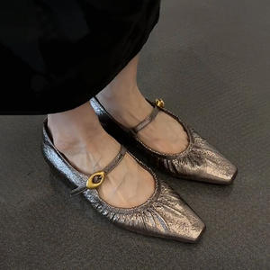 Zapatos planos de lona cómodos para mujer, zapatillas informales para mujer, mocasines sin cordones, calzado transpirable de verano a la moda para mujer - Product Image 5