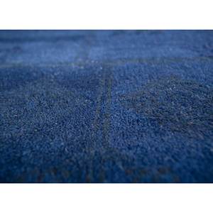 Manchaha Bohemian Design Blue Hand Knotted Wool & Bamboo Silk Rugs-Les-785 - Product Image 3