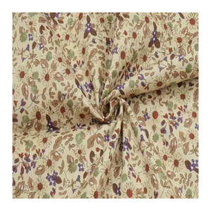 Üretici yumuşak çiçek desen % 100% pamuk Poplin kumaşlar malzeme baskılı çiçek pamuk giysi kumaşı elbise - Product Image 6