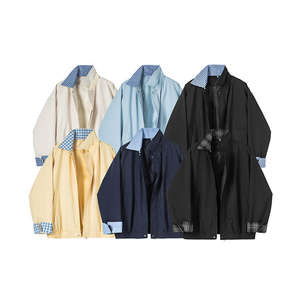 แจ็กเก็ตผ้าซาตินผ้าไนลอนผสมคอตตอนสำหรับผู้หญิงแจ็กเก็ตทันสมัยน้ำหนักเบาใส่สบายทนทาน - Product Image 5