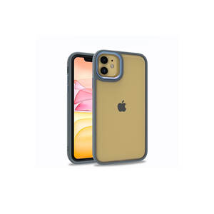 Coque en silicone de la série Premium Flora pour iPhone 11 Sierra Blue, coque de protection souple en silicone pour A53 7 Plus SE Animé - Product Image 1