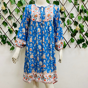 Vestido Maxi con estampado digital elegante de calidad de exportación para ropa informal y de fiesta disponible a precio barato - Product Image 1