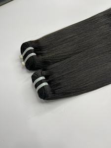 Extensiones de Cabello Humano Virgen Remy Vietnamita de Primera Calidad, Liso Natural, Cutícula Intacta, Doble Trama, Disponible en Todos los Colores - Product Image 5