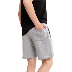 Shorts Bermuda pour Homme Vert Olive avec Cordon de Serrage Blanc, Taille Élastique, Shorts en Coton Casual - Product Image 6
