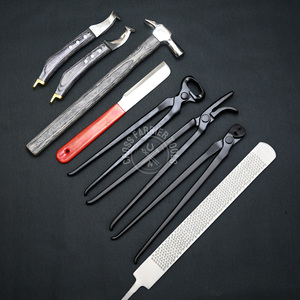 Kit de Herramientas de Herrador al por Mayor: Delantal de Protección para Recorte de Cascos, Lima de Doble Cara, Cortador, Pinza, Cuchillo para Cascos, Martillo de Herrador - Product Image 2