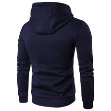 Venta al por mayor de encargo 100% algodón pulóver sudadera de alta calidad con capucha de los hombres bordados más estilo de los hombres - Product Image 5