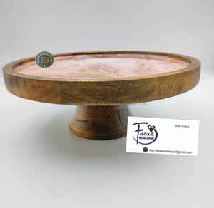 Soporte de pastel decorativo hecho a mano para suministros de decoración de pastel de cumpleaños de boda por Falak World Export - Product Image 1