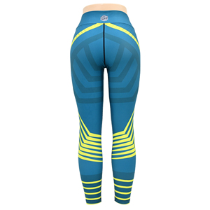 กางเกงเลกกิ้งออกกำลังกายเอวสูงสำหรับเด็กผู้หญิง ไซส์ XS กางเกงกีฬาเอวยางยืด รับผลิตแบบ OEM กางเกงโยคะลายเรียบสำหรับออกกำลังกายในยิม - Product Image 4