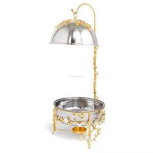 Calentador de Comida Clásico de Lujo, Buffet, Acero Inoxidable, Servidor de Comida Caliente, Ecológico, Apto para Lavavajillas - Product Image 1
