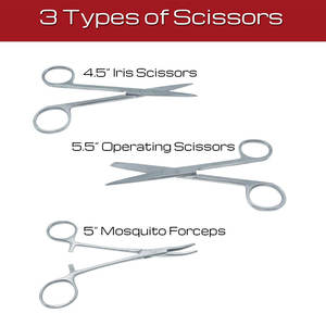 Kit de dissection entomologique certifié CE de qualité supérieure en acier inoxydable Source d'alimentation manuelle Base des instruments chirurgicaux - Product Image 4