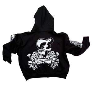 Sudaderas con capucha gráficas con cremallera pesada para hombre 100% algodón bordado de impresión de logotipo personalizado para invierno - Product Image 2