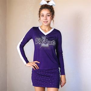 Conjuntos de Uniformes de Animadora para Mujer, Modernos, a Precio de Fábrica, Colores y Tallas Personalizadas, Cómodos, de Alta Calidad, 100% Únicos - Product Image 4