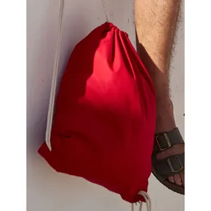 Customizable Cotton Gymsac Sportpacks Promotional Drawstring Bag for Merchandising - Product Image 5