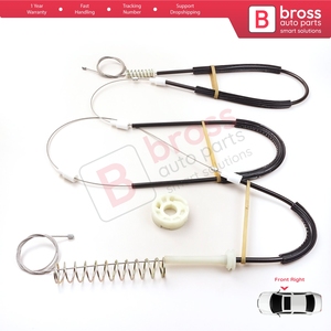 Juego de Reparación de Elevalunas Eléctrico BWR5349, Delantero Derecho, para 911 996 1997-2005, Boxster 986 1996-2004, 99654201605 - Product Image 2