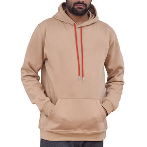 Sudadera con Capucha para Hombre, Color Marrón, con Cordón Ajustable, Corte Holgado y Estampado Informal, Estilo Único y Cómodo, Ropa Urbana 2026 - Product Image 1