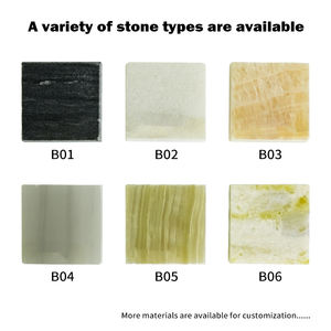 Urna Cineraria in Stile Europeo in Pietra di Giada con Finitura Lucida per Uso Commemorativo, Urne Funerarie Quadrate in Pietra Naturale <span class=keywords><strong>Bianca</strong></span> - Product Image 5