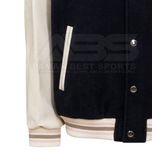 Uso al aire libre Stand Collar Hombres Letterman Chaqueta Streetwear Ropa de abrigo Letterman Chaqueta para hombres - Product Image 5