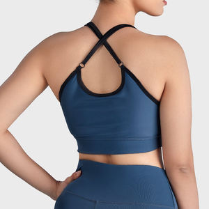 Ropa de gimnasio para mujer personalizable, sujetador de yoga sin costuras para fitness de tamaño personalizado, Top con Sujetador deportivo de tamaño personalizado para niñas - Product Image 5