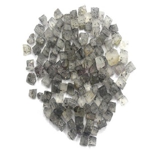 50 pièces pierres précieuses de pierre de soleil noire naturelle en vrac 2-4 MM taille brute nettoyant pour chakras sacrés rugueux non traité négatif - Product Image 1