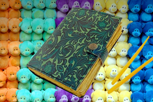 Comprar diario de cuero genuino hecho a mano Vintage Deckle Edge Paper Bound Journal Book of Shadows Writing Journal Sketchbook Diary - Product Image 3