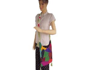 Vintage Boho Purse Handmade Indian Ethnic Star Embroidery Crossover <b>Bag</b> Ladies Shoulder <b>Patchwork</b> Handbag Fashionable Bohomain - Product Image 4